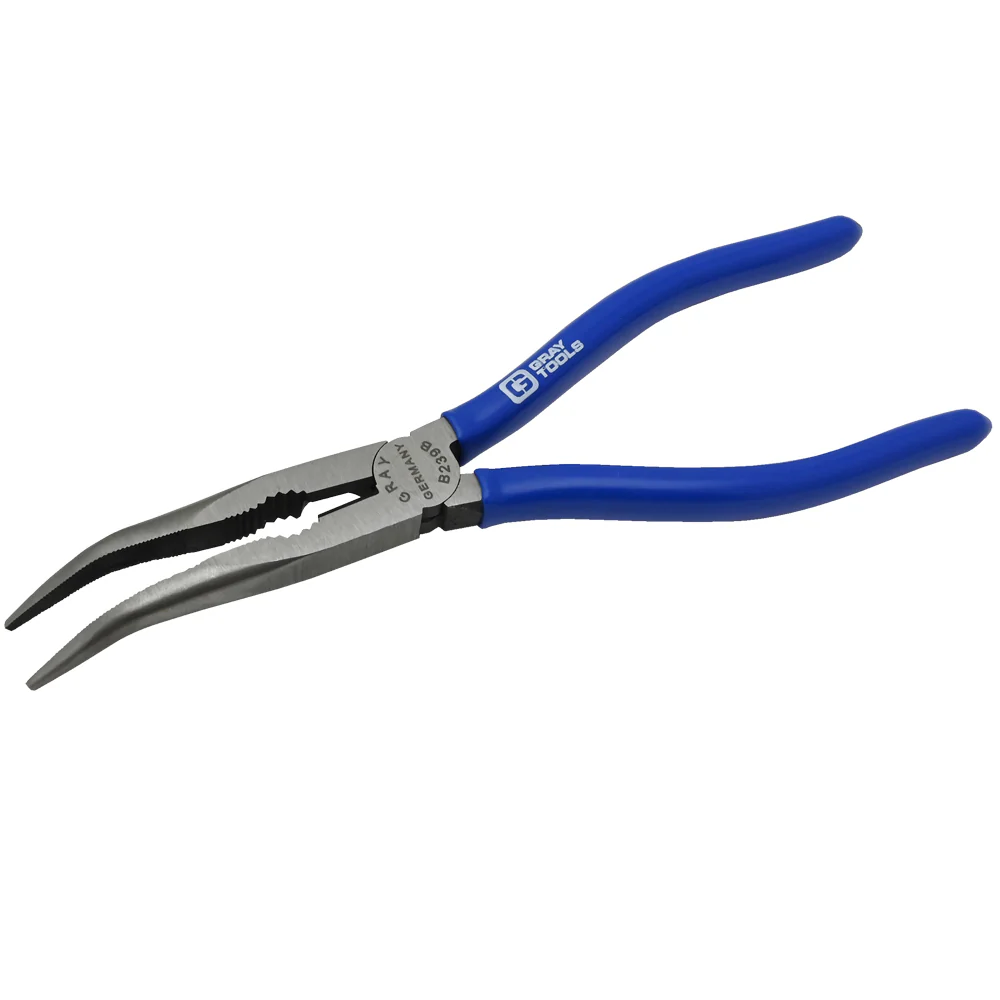 Gray Tools Needle Nose 45° Curved Cutter Pliers - Image 4