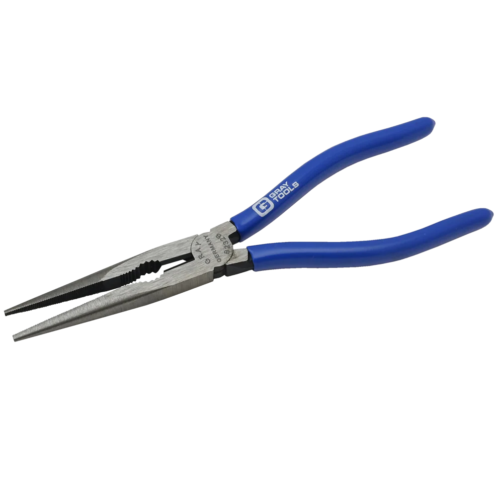 Gray Tools Straight Needle Nose Plier/Cutter w/ Vinyl Grips - Image 4