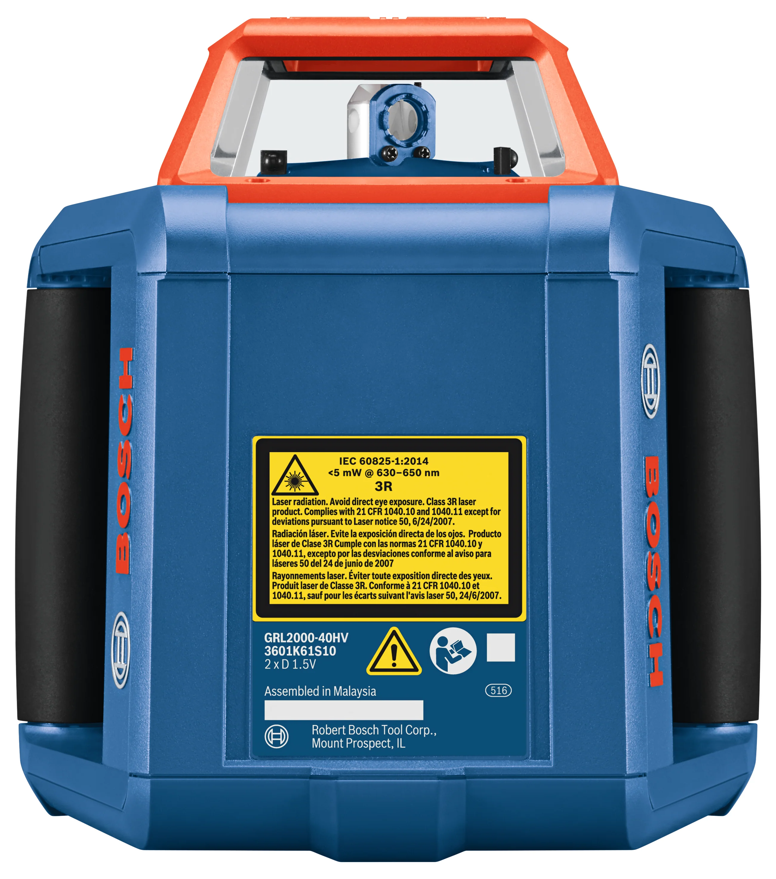 Bosch REVOLVE2000 Self-Leveling Horizontal/Vertical Rotary Laser Kit - Image 9
