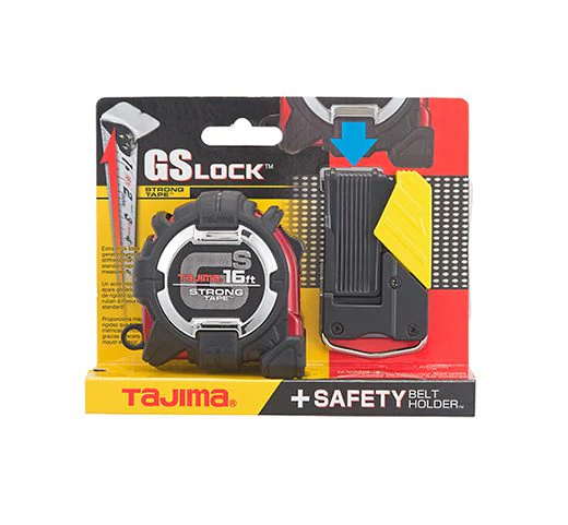 Tajima GS LOCK™ 16ft Tape Measure w/ Belt Holder - Image 8