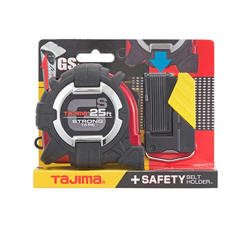 Tajima GS LOCK™ 25ft Tape Measure w/ Belt Holder - Image 8