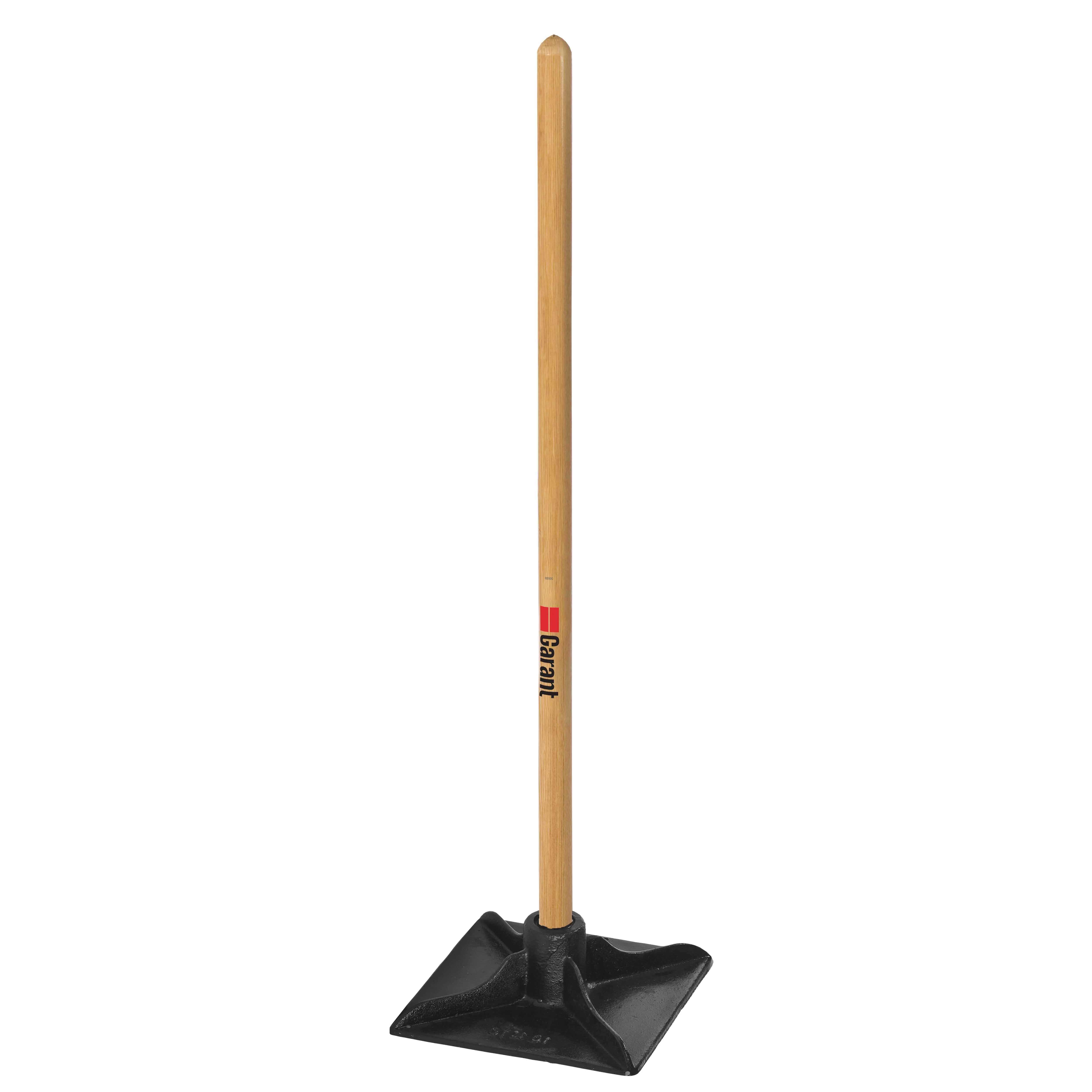 Garant Wood Handle Hand Tamper - 10" x 10" - Image 2