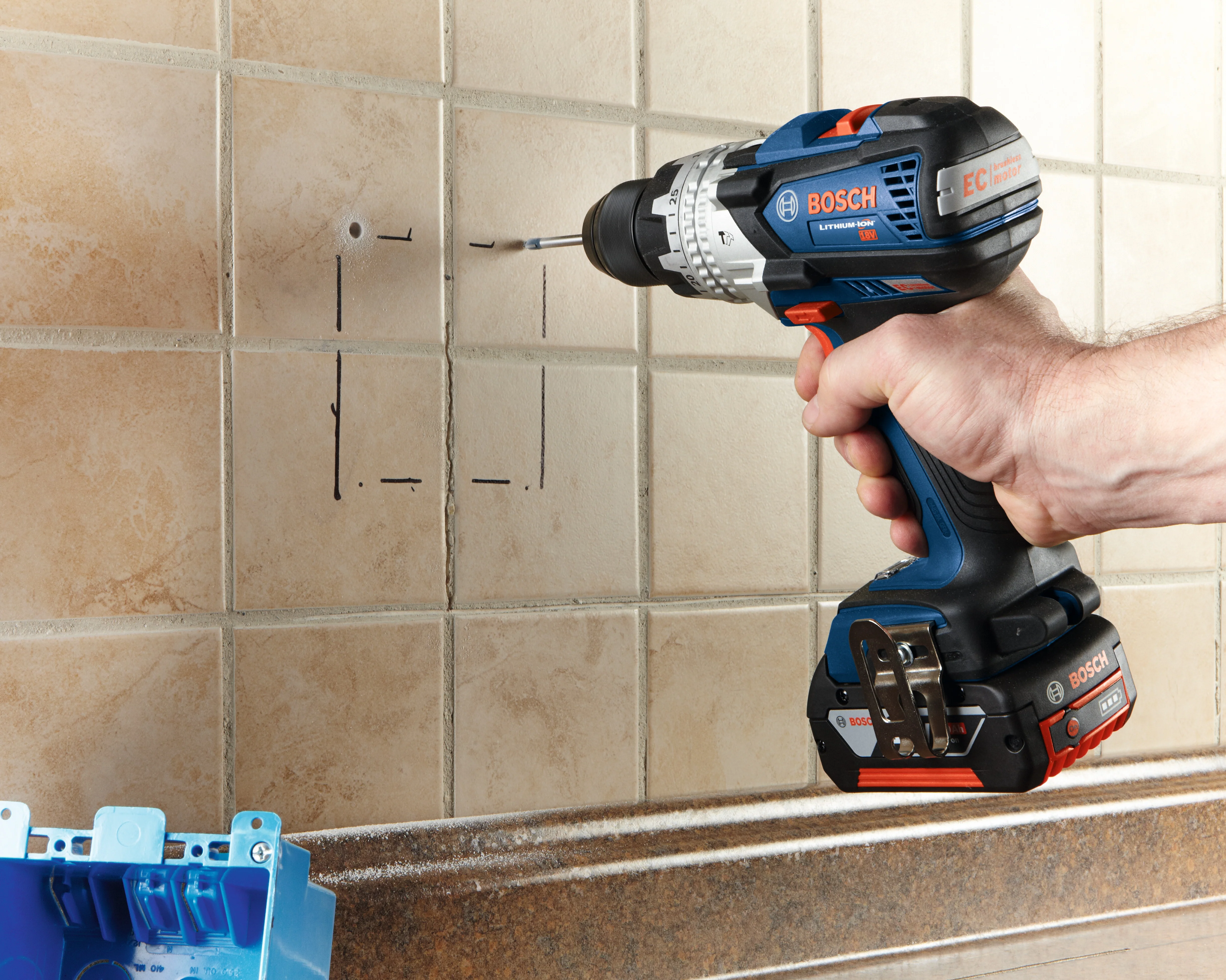 Bosch 8 pc. Glass & Tile Bit Set - Image 4