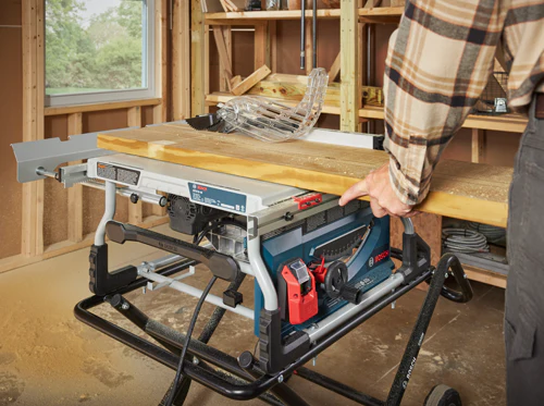 Bosch GTS15-10 120V 10" Jobsite Table Saw w/ Stand - Image 7