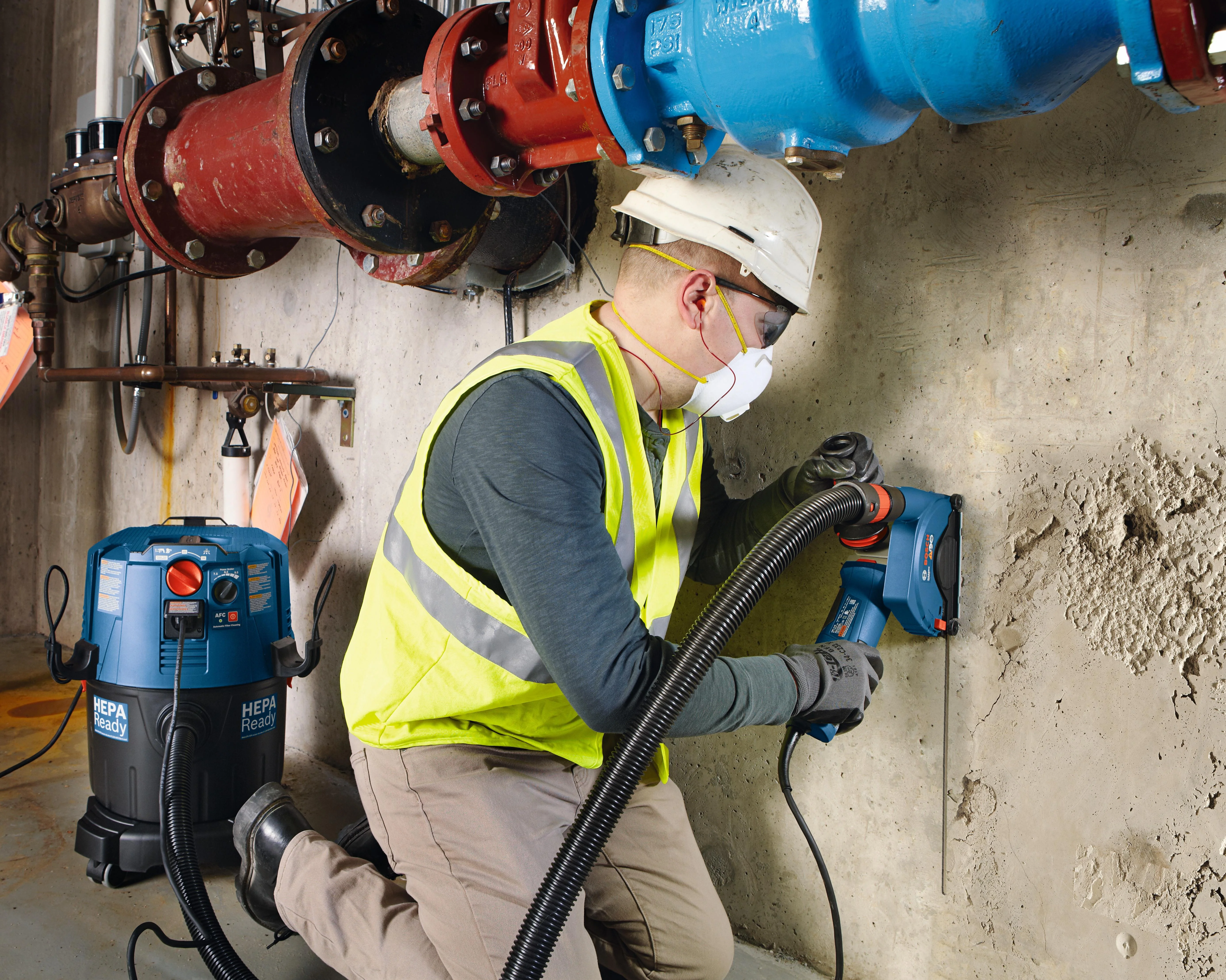 Bosch 5" Variable Speed Angle Grinder - Image 9