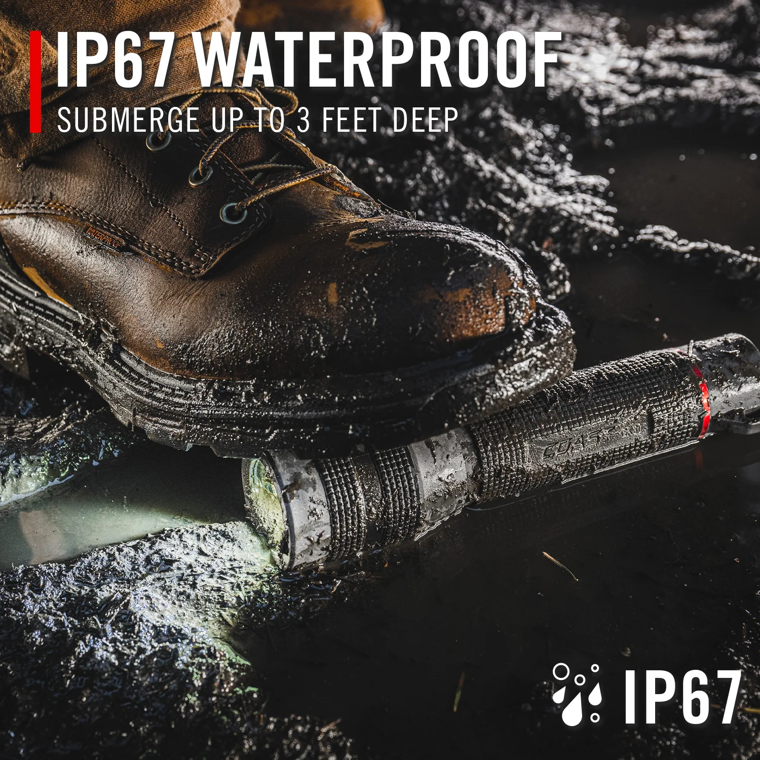 Coast G70 Waterproof Dual Power Pure Beam Focusing Flashlight - Image 2