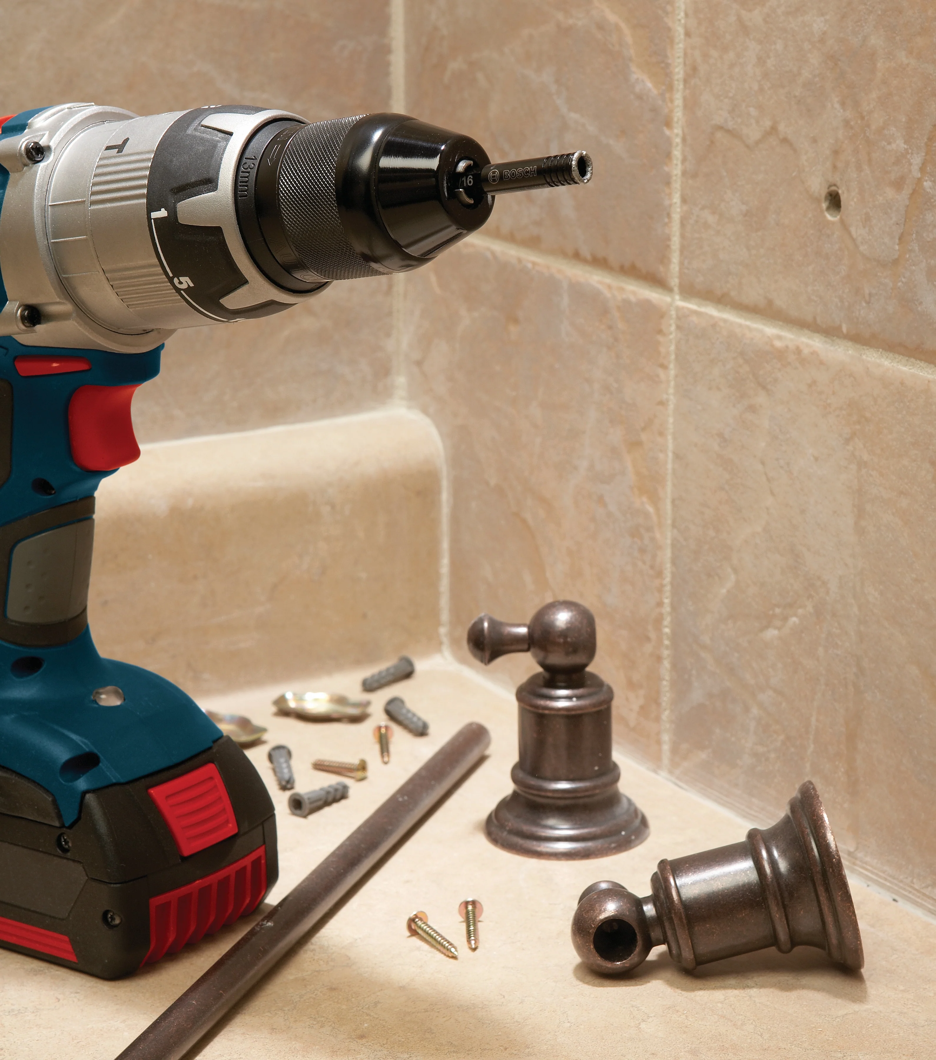 Bosch 3/8" AutoStart™ Carbide Hole Saw Quick Change™ Mandrel - Image 2