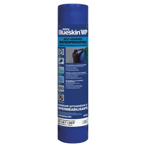 Henry Blueskin WP 200 Self-Adhered Waterproofing Membrane