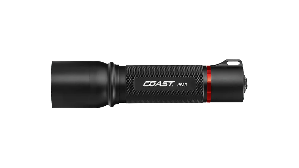 Coast HP8R Rechargeable Pure Beam Focusing Flashlight Kit