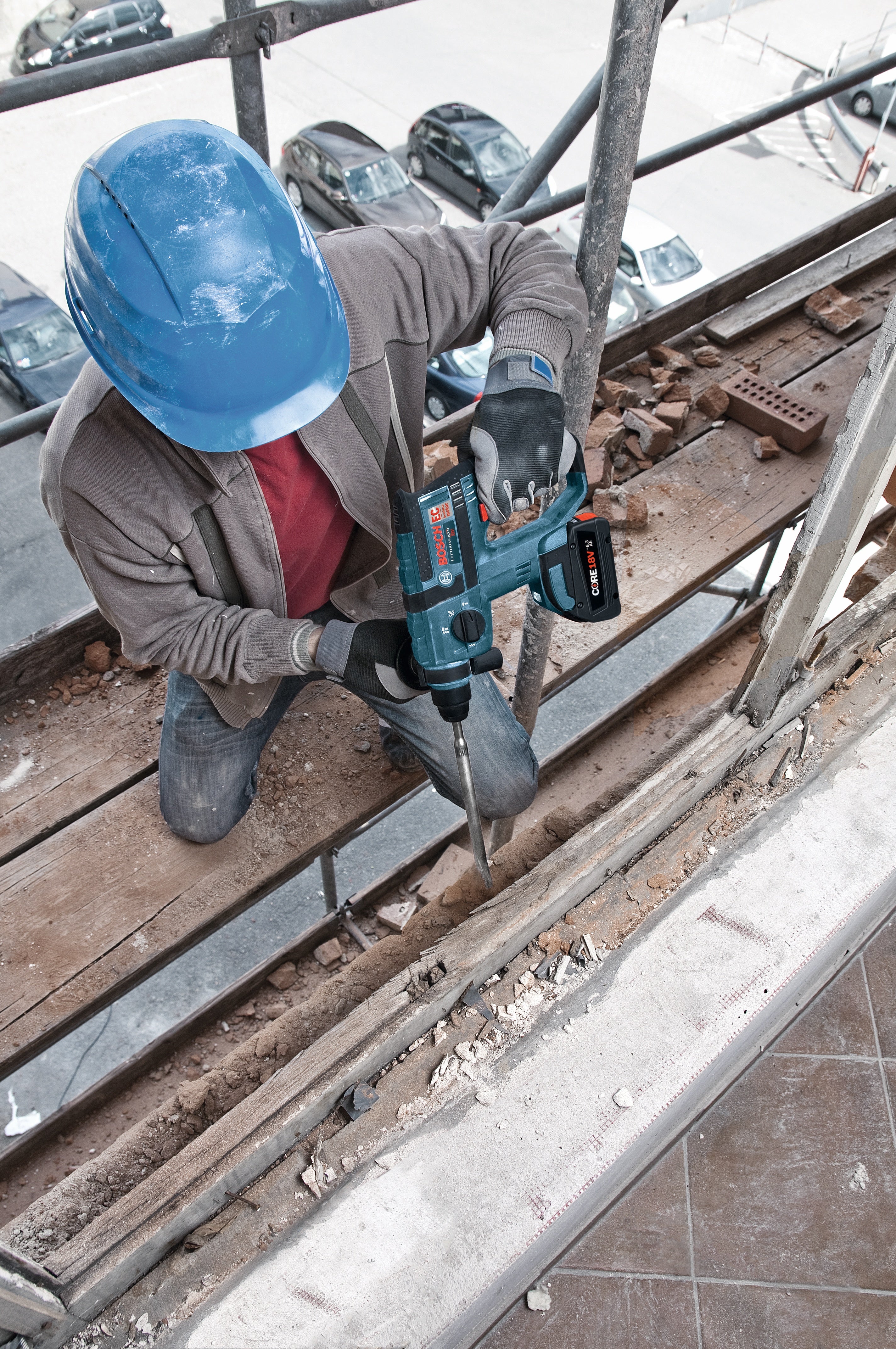 Bosch 3/4" x 10" SDS Plus® Bulldog™ Xtreme Viper Flat Chisel - Image 3