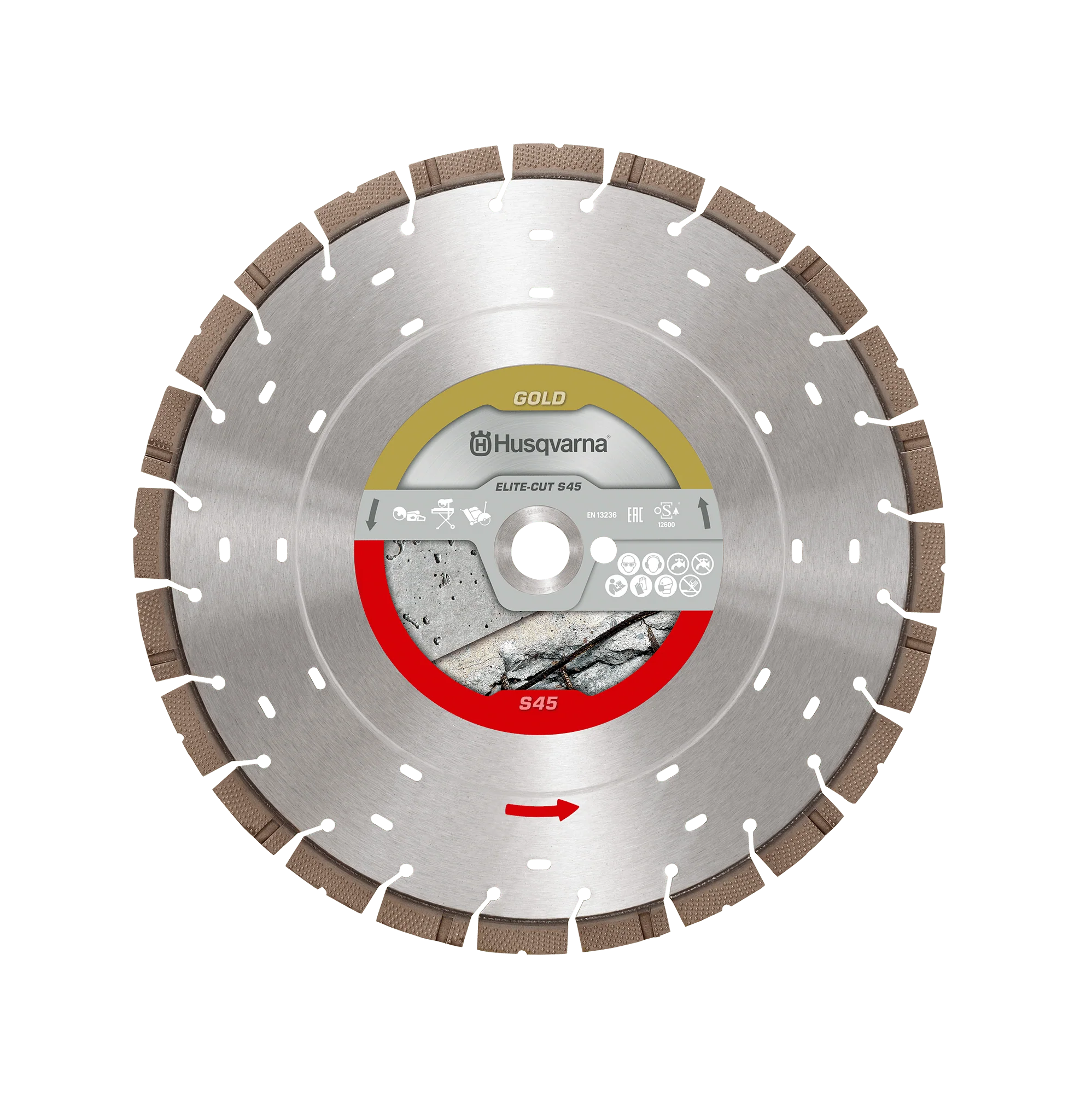 Husqvarna ELITE-CUT S45 EXO-GRITâ„¢ Diamond Concrete Blade