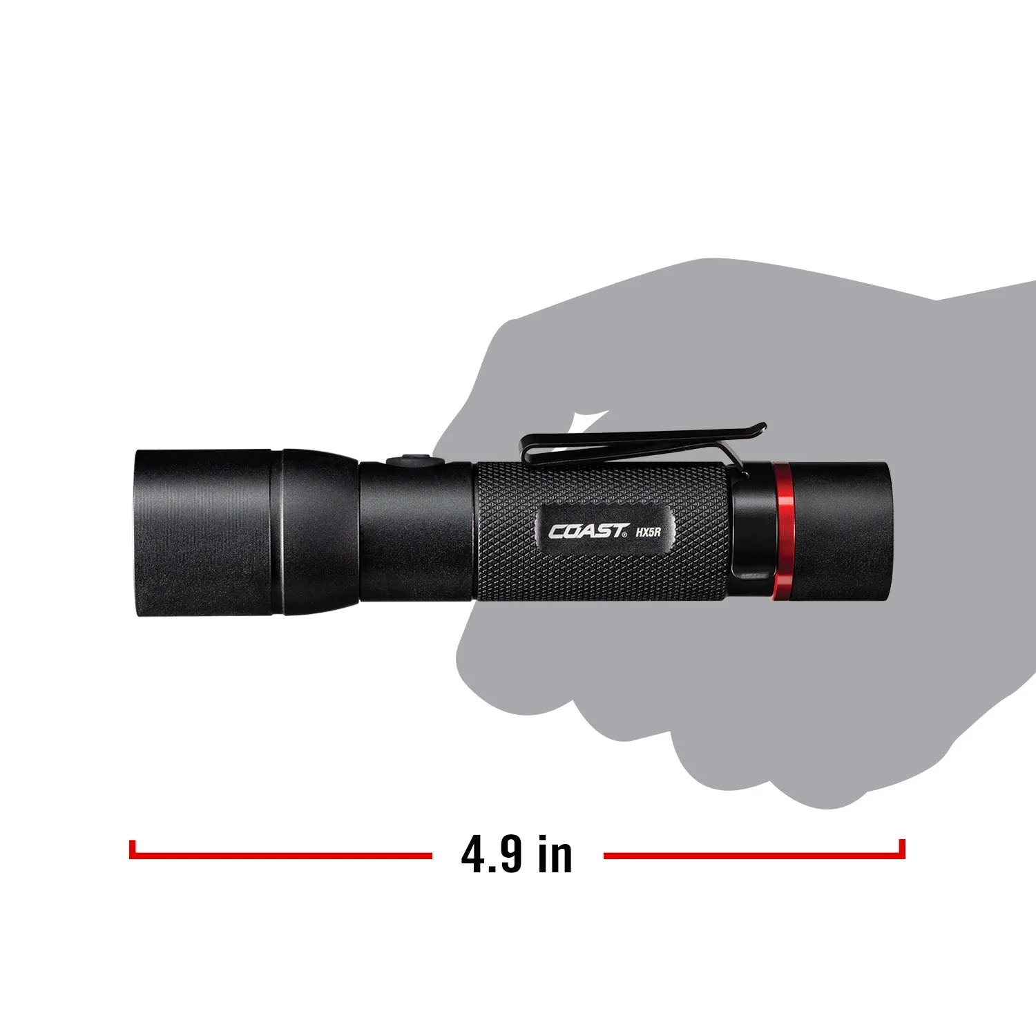Coast HX5R Rechargeable Pure Beam Focusing Flashlight - Image 11