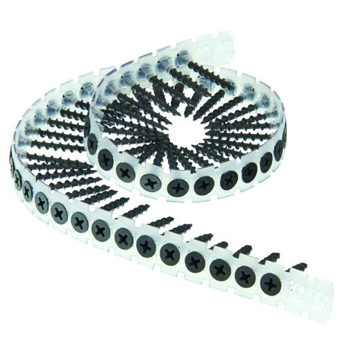 Interfast #6 Collated Double Thread Drywall To Light Guage Screws