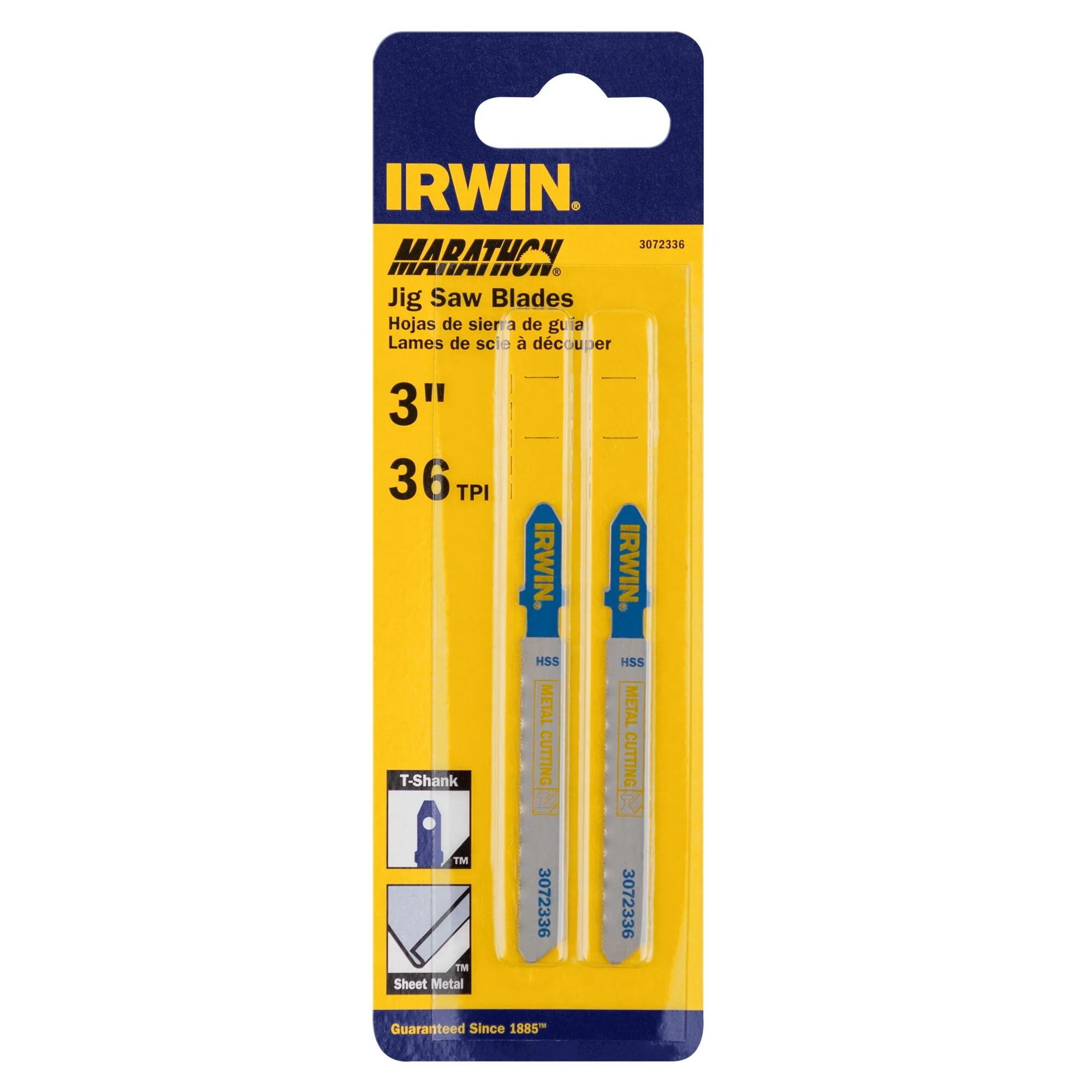 Irwin 2PK T-Shank 3" Bi-Metal Jig Saw Blades - Image 14
