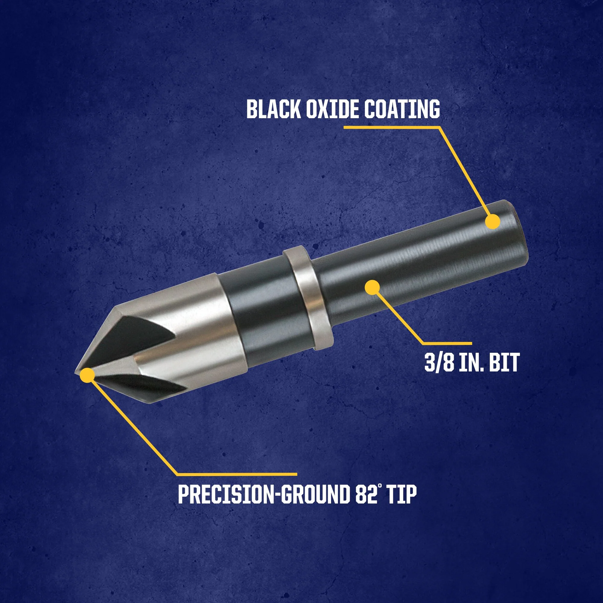 Irwin HSS Black Oxide Countersink Drill Bit - Image 20