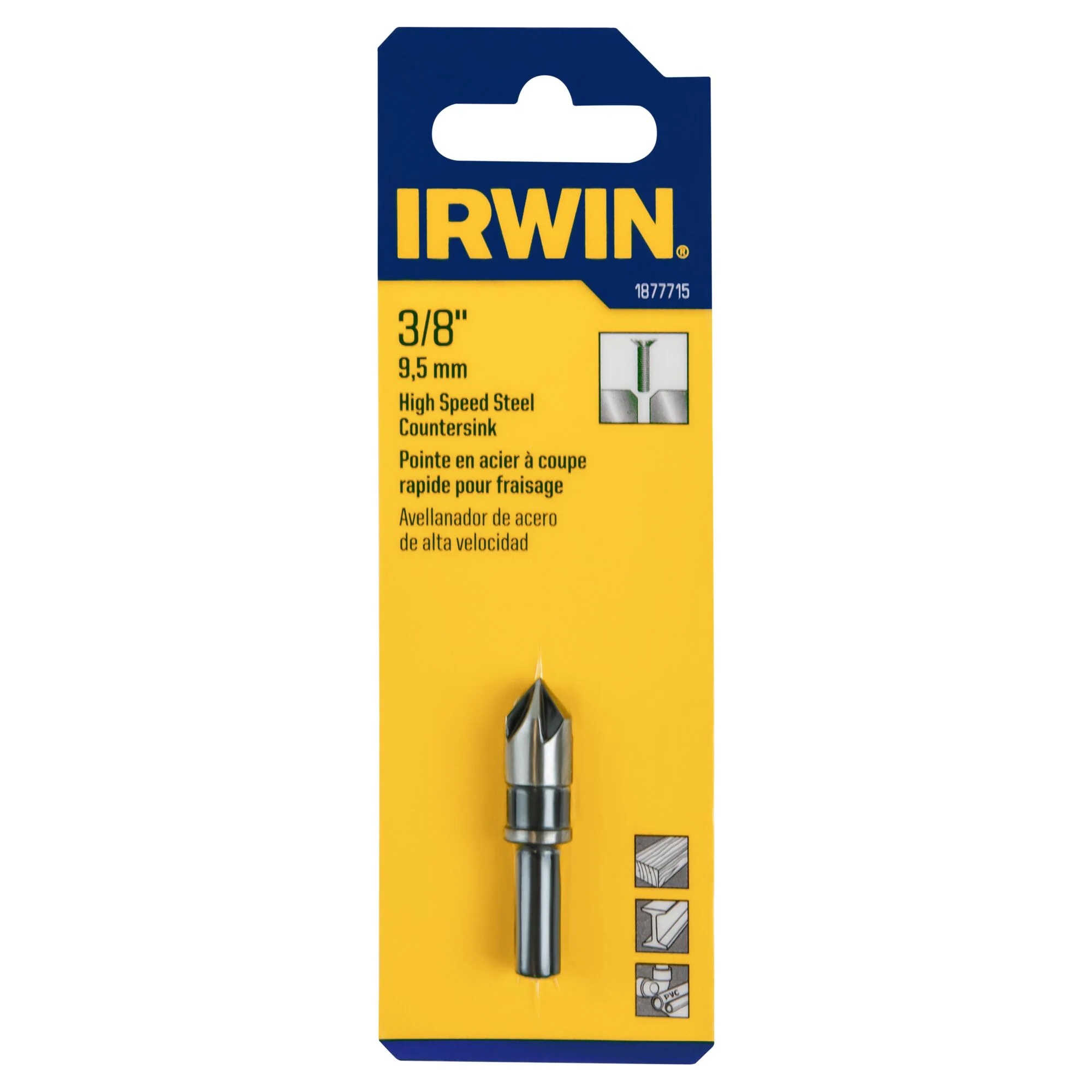 Irwin HSS Black Oxide Countersink Drill Bit - Image 23