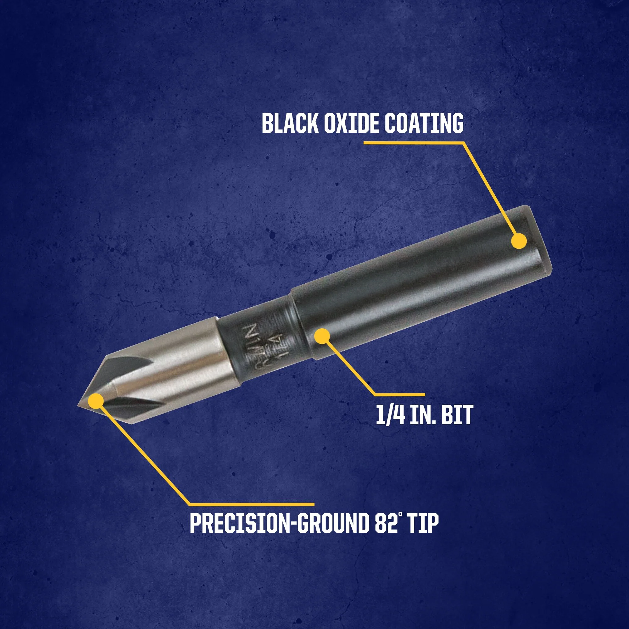 Irwin HSS Black Oxide Countersink Drill Bit - Image 8