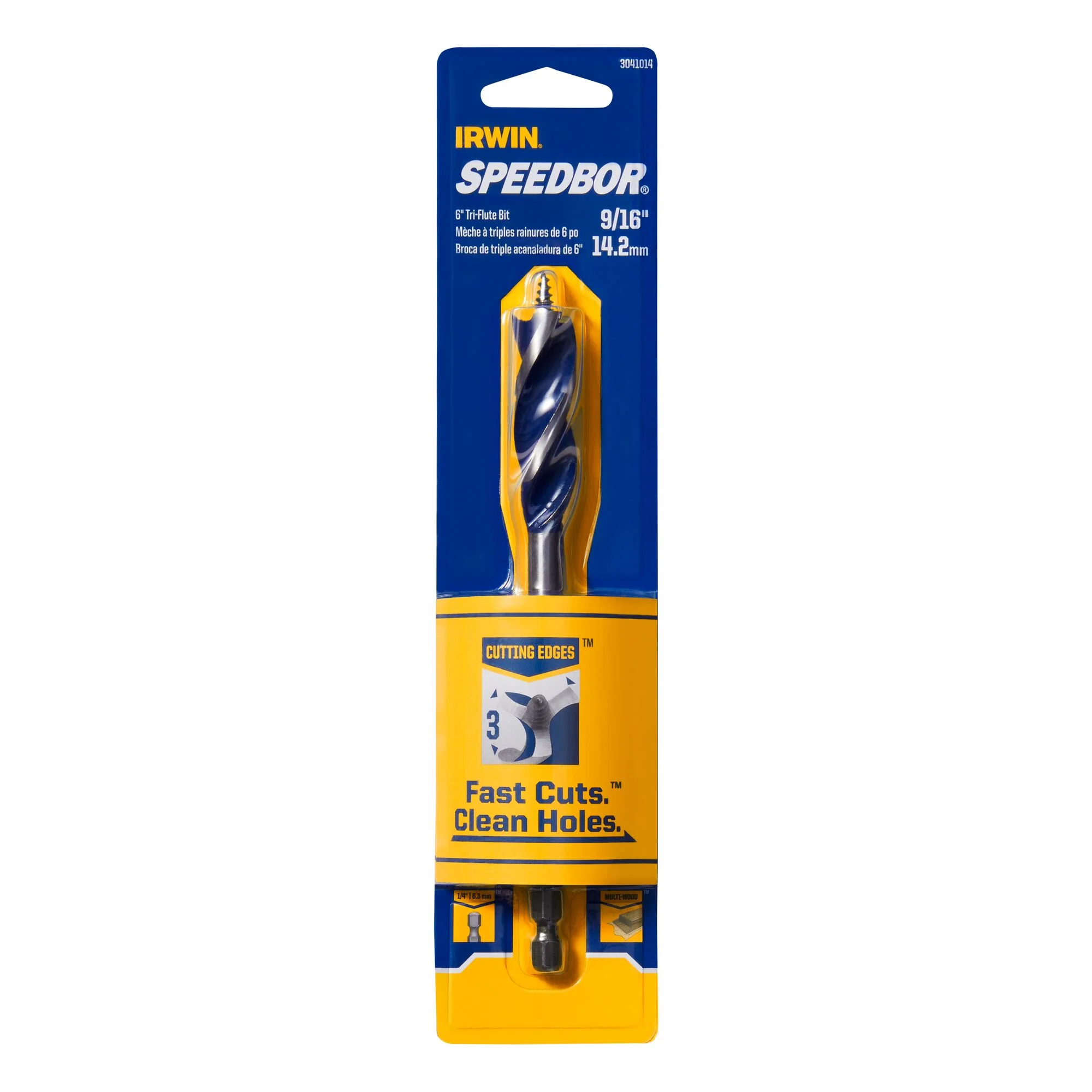 Irwin Speedbor Tri-Flute Wood Drill Bit - Image 23