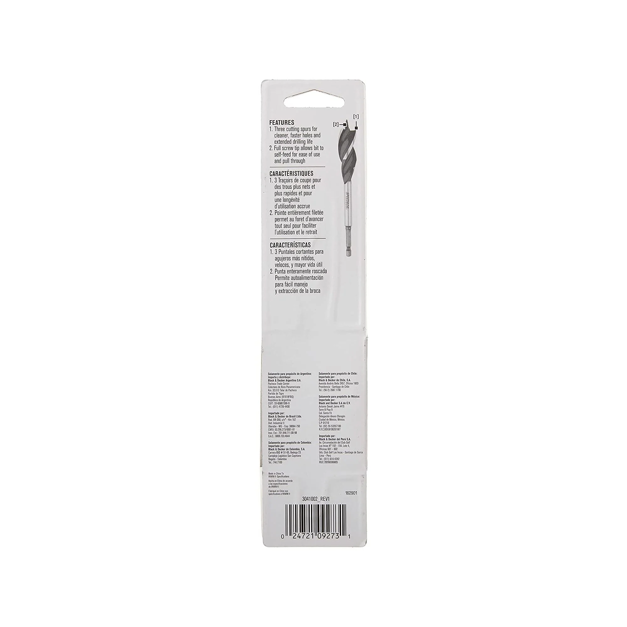 Irwin Speedbor Tri-Flute Wood Drill Bit - Image 35
