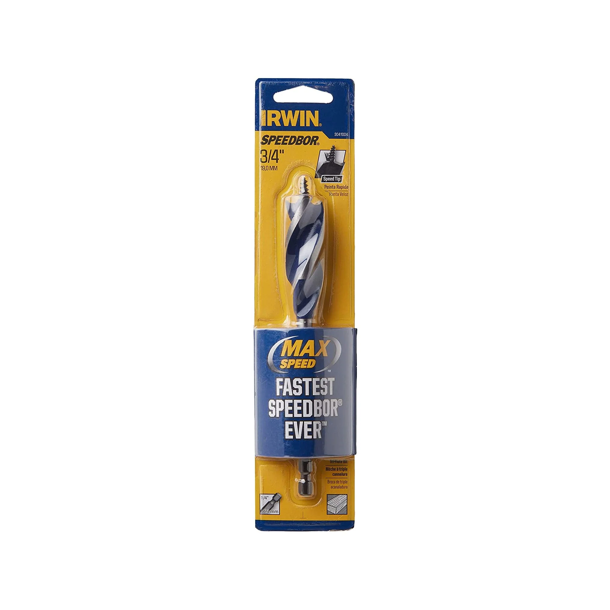Irwin Speedbor Tri-Flute Wood Drill Bit - Image 47
