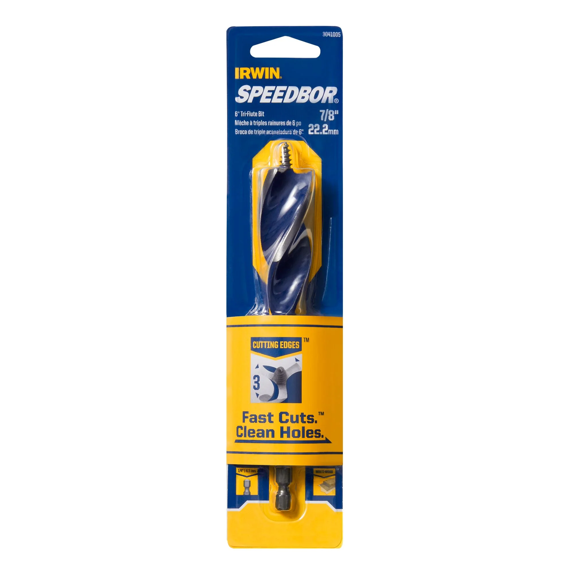 Irwin Speedbor Tri-Flute Wood Drill Bit - Image 56