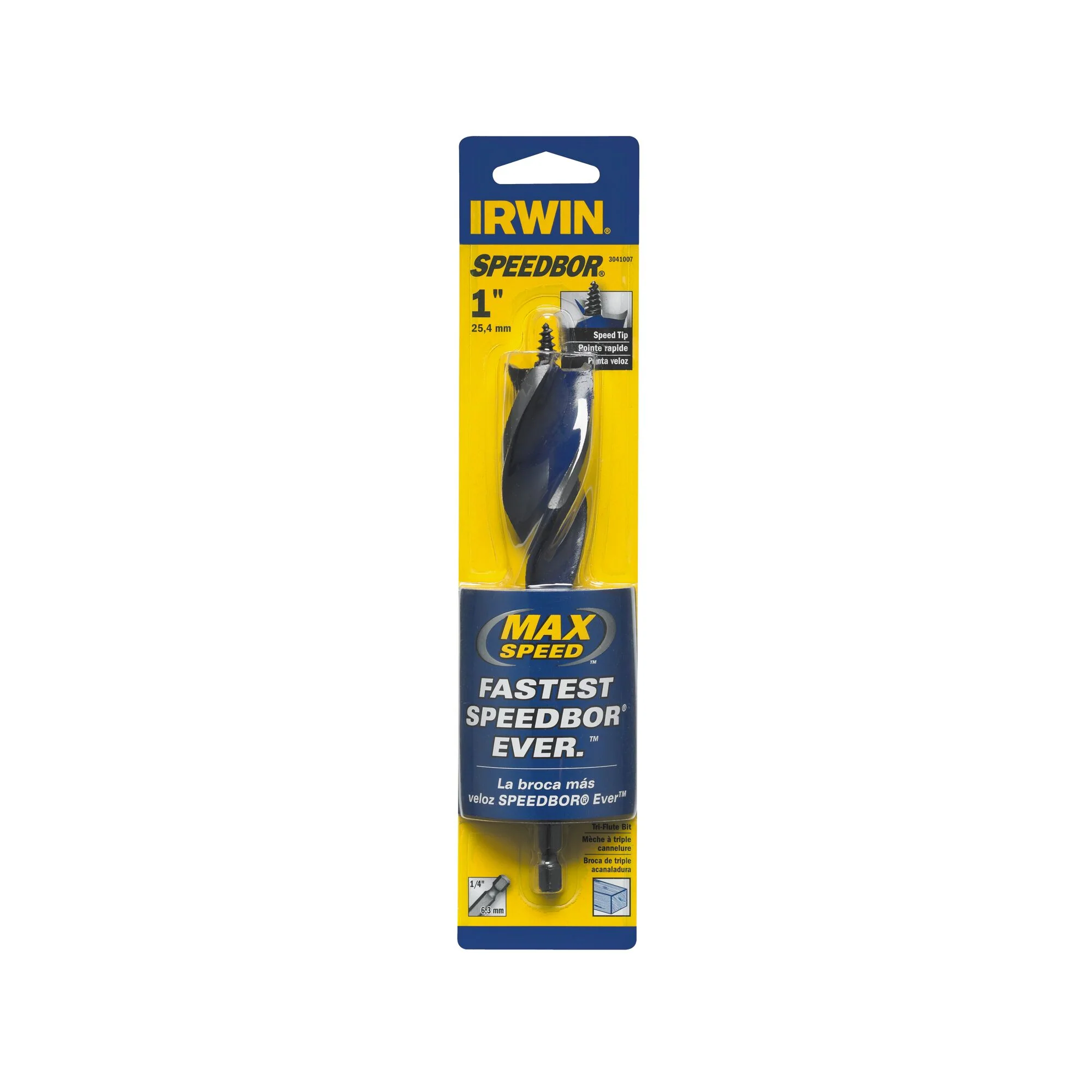Irwin Speedbor Tri-Flute Wood Drill Bit - Image 66