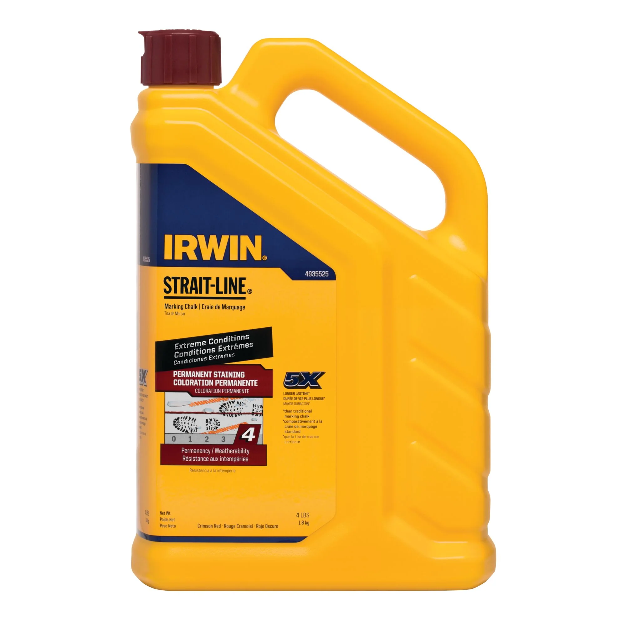Irwin Strait-Line Permanent Marking Chalk - 4 lbs - Image 9