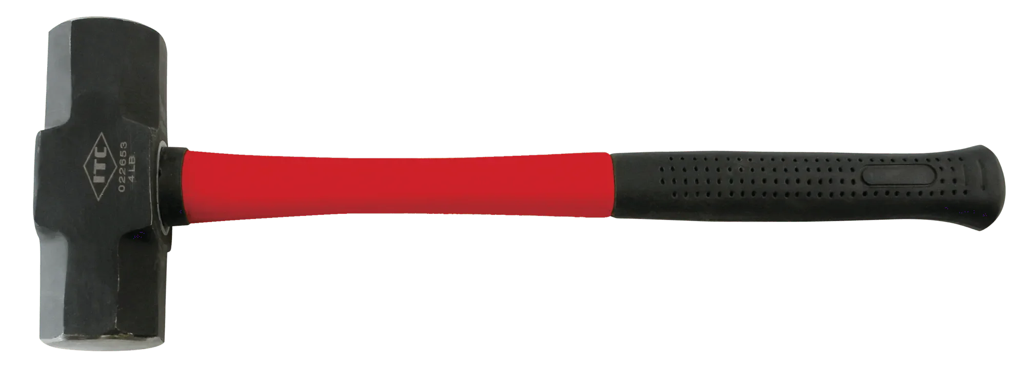 ITC 4 lbs. Fiberglass Sledge Hammer - 16" Long Handle
