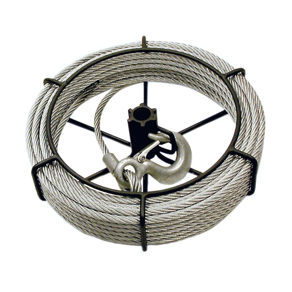 Jet 1-1/2 Ton 66ft Cable Assembly For Jet Wire Grip Pullers