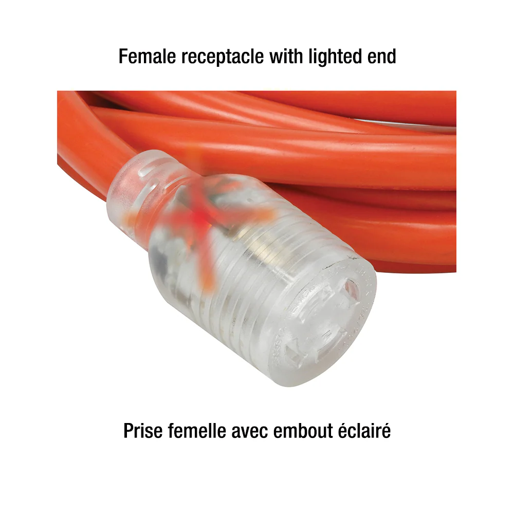 King 25FT Generator Extension Cord 30A, L14-30 - Image 3