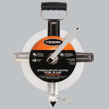 Keson SNR Series 100M Stainless Steel Housing Metric Reel Tape