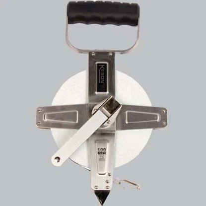 Keson SNR Series 100M Stainless Steel Housing Metric Reel Tape - Image 3