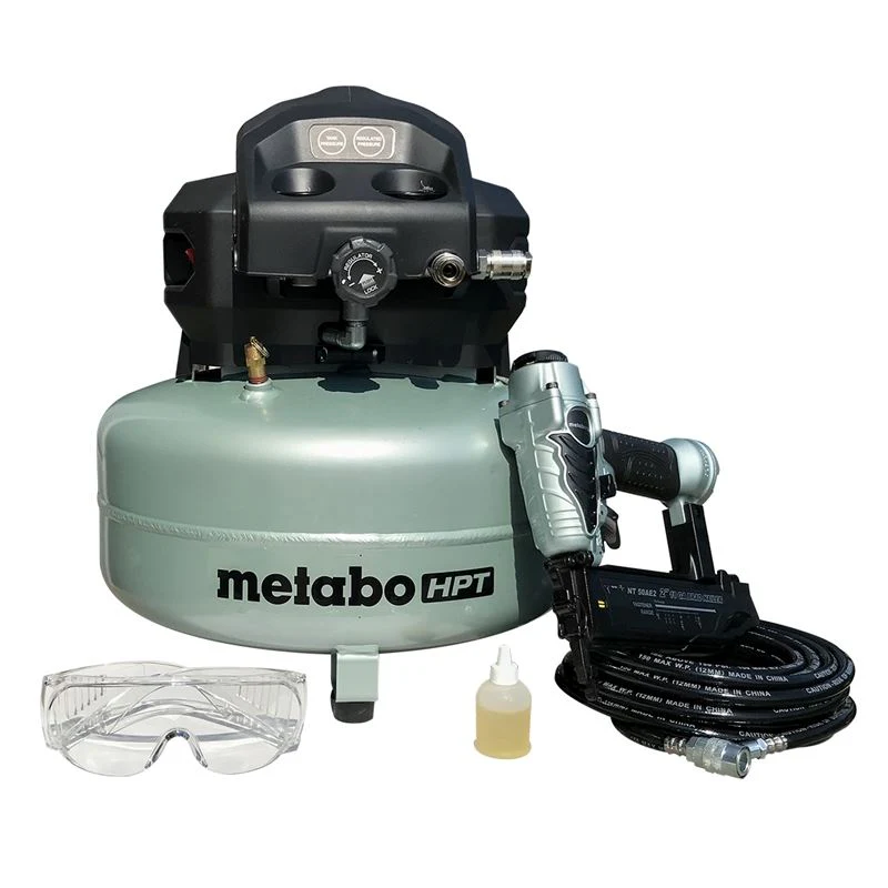 Metabo 18G Brad Nailer & Compressor Combo Kit