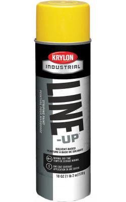 Krylon Line-Up Solvent Based Pavement Striping Paint - 510g