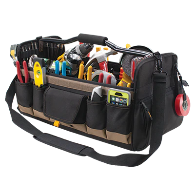 Kuny's 20" 27 Pocket Open Top Softsided Tool Box