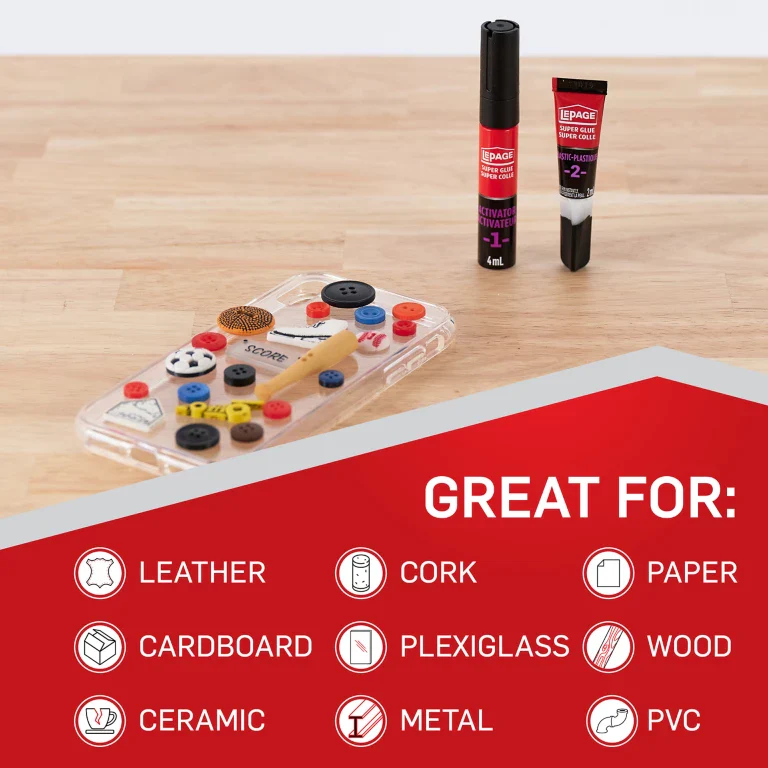 LePage All Plastics 2-Part Super Glue - Image 3