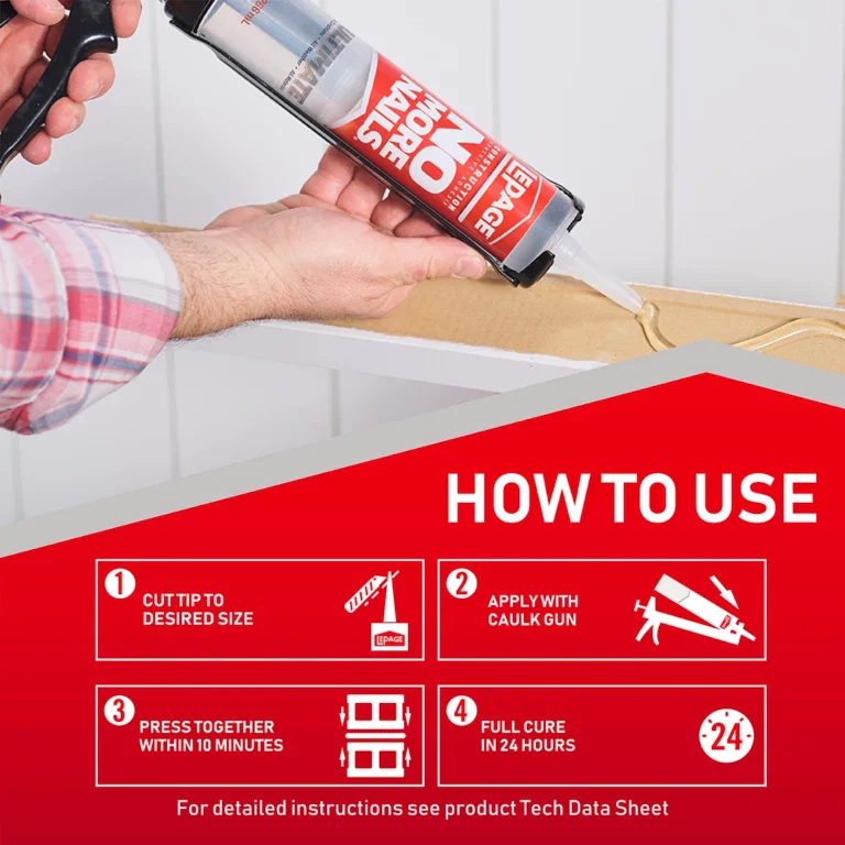 Lepage No More Nails Ultimate Clear 266mL - Image 5