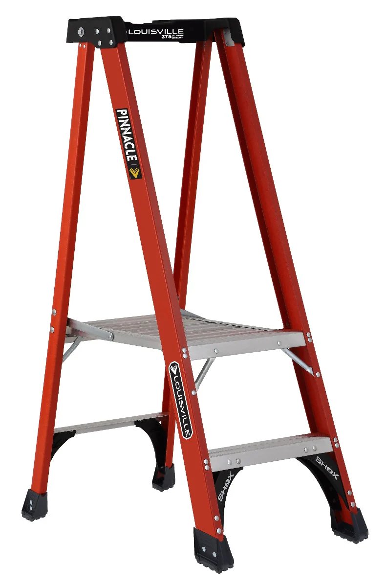 Louisville Fiberglass Step Platform Ladder (Type 1AA)