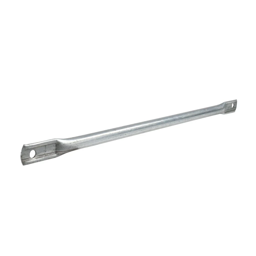 Metaltech 2.5ft Galvanized Guardrail