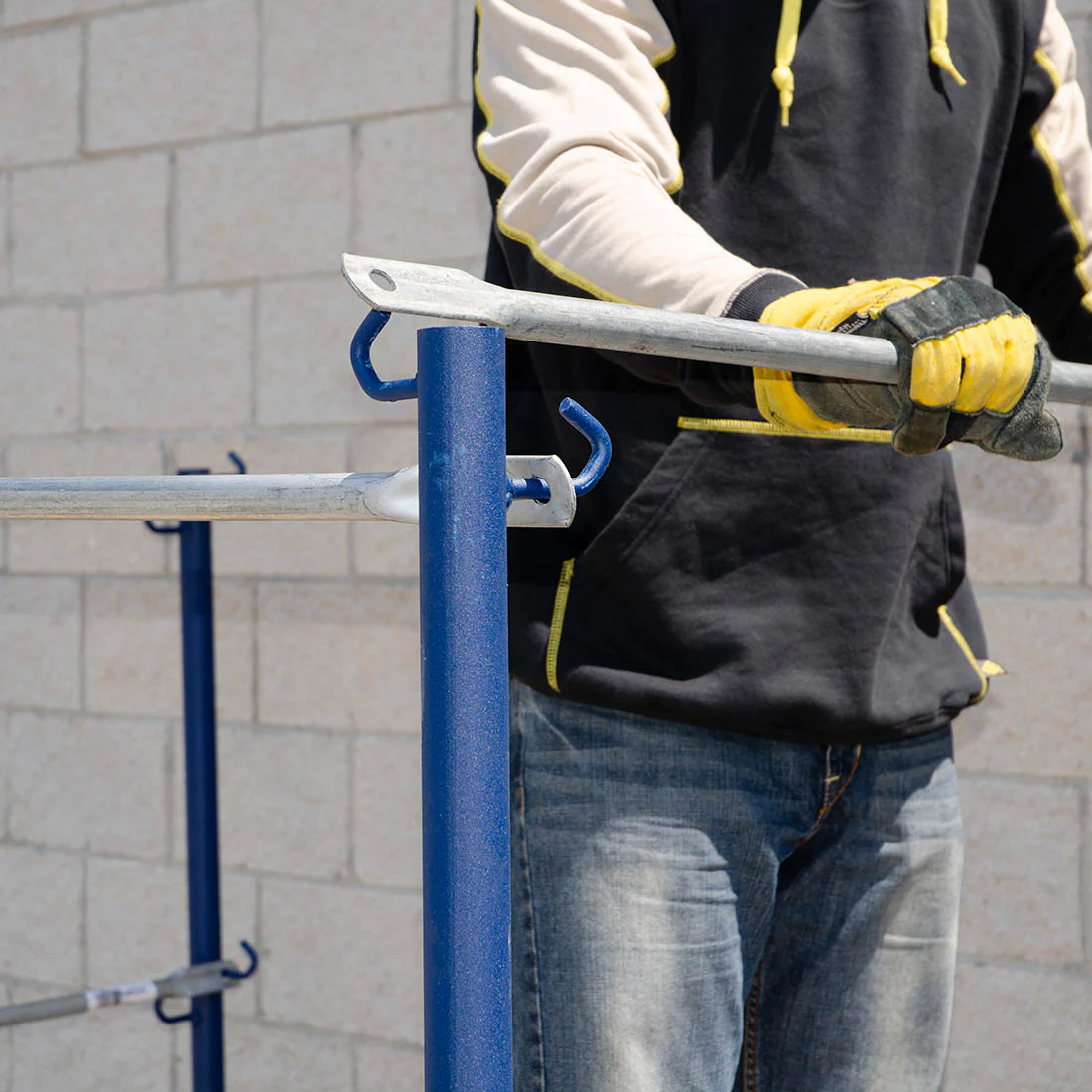 Metaltech 2.5ft Galvanized Guardrail - Image 6