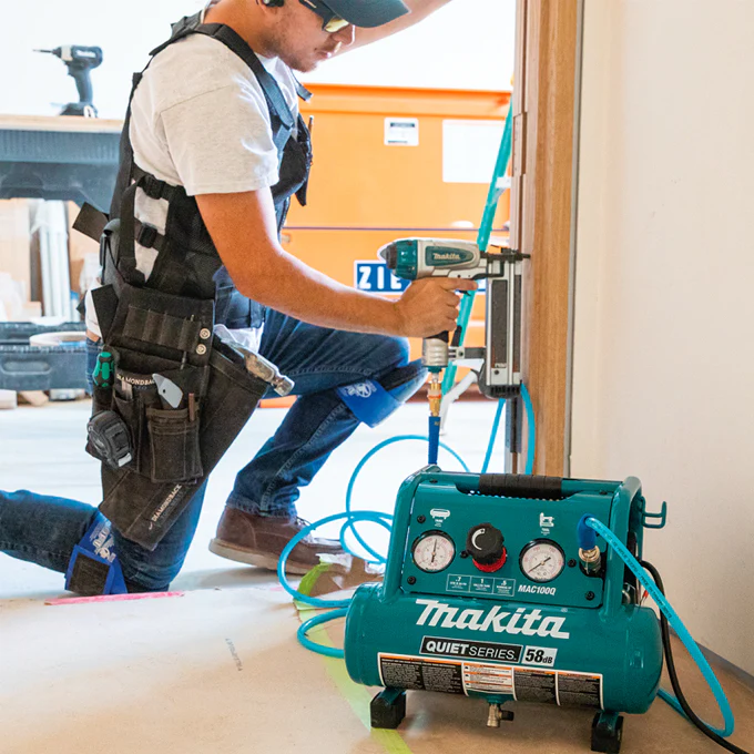 Makita 0.5 HP 1 Gal. Quiet Series Air Compressor - Image 2