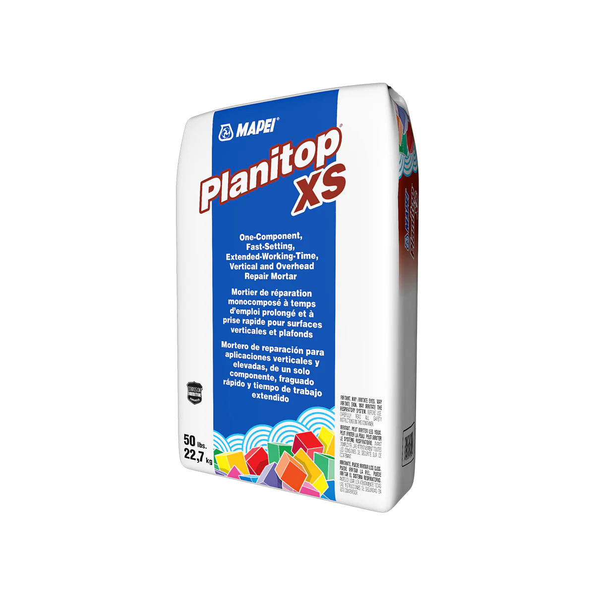 Mapei Planitop XS Horizontal, Vertical & Overhead Repair Mortar - 50 lbs