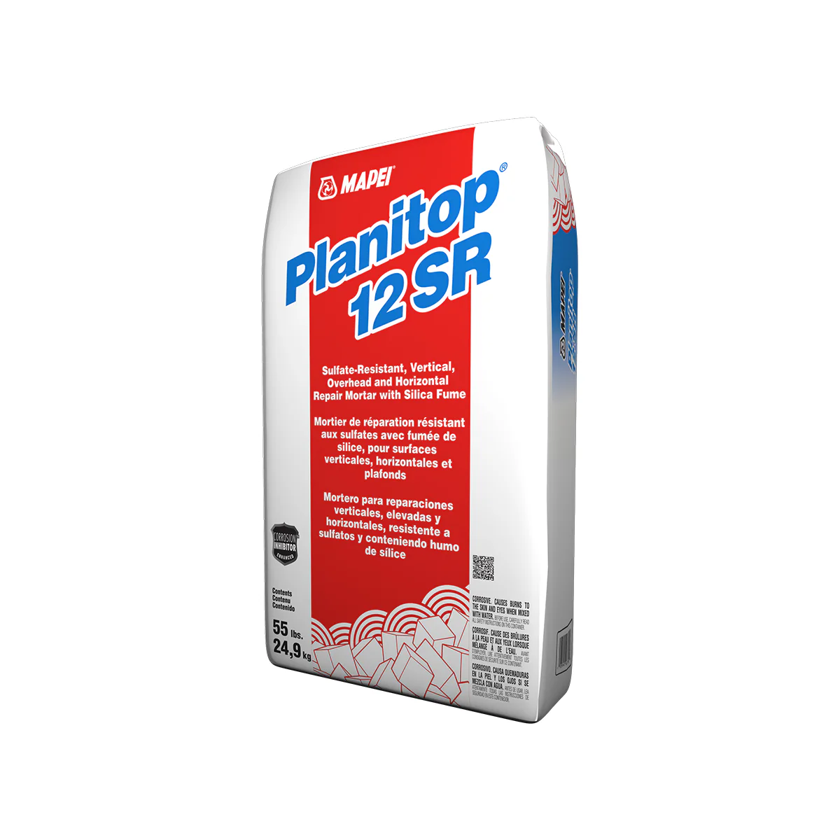 Mapei Planitop 12 SR Vertical, Overhead & Horizontal Repair Mortar - 55 lbs