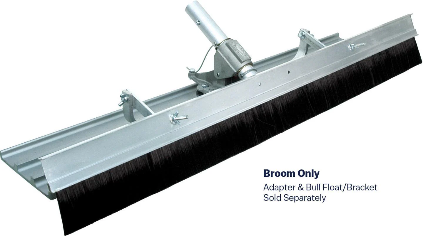 Marshalltown Aluminum Backed Finish Broom (Float Adapter) - Image 2