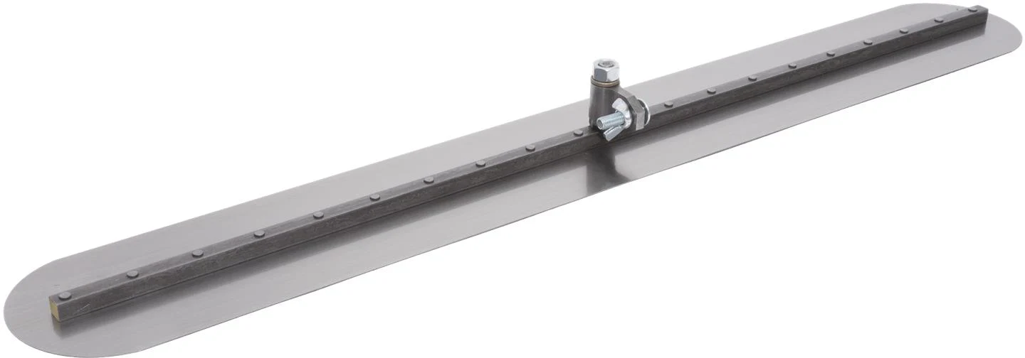 Marshalltown Round End Fresno Trowel w/ All Angle Swivel Attachment - Image 8