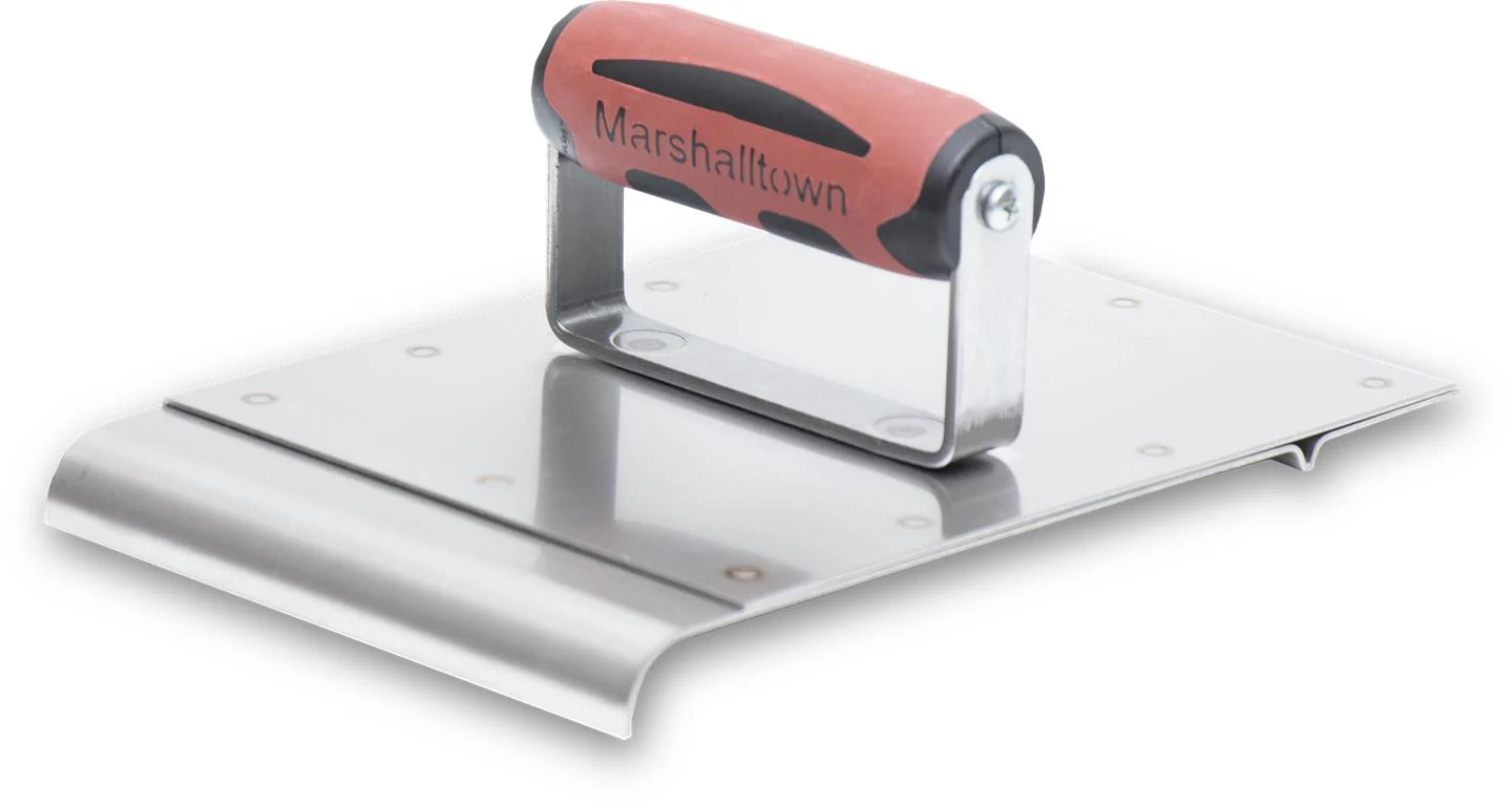 Marshalltown Stainless Steel Safety Step Hand Edger/Groover - Image 6