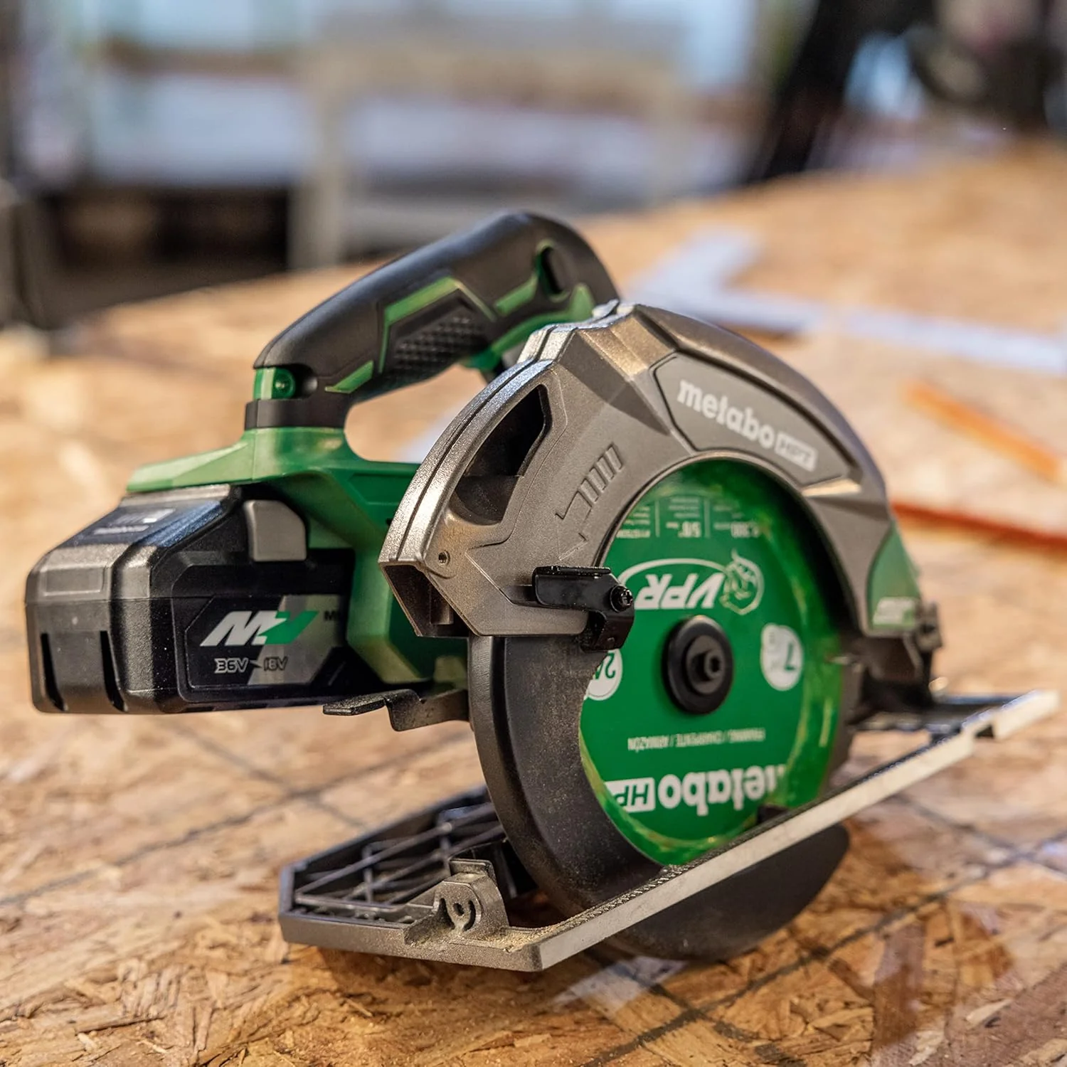 Metabo 18V MultiVolt 7-1/4 Inch Cordless Circular Saw - Tool Only - Image 5