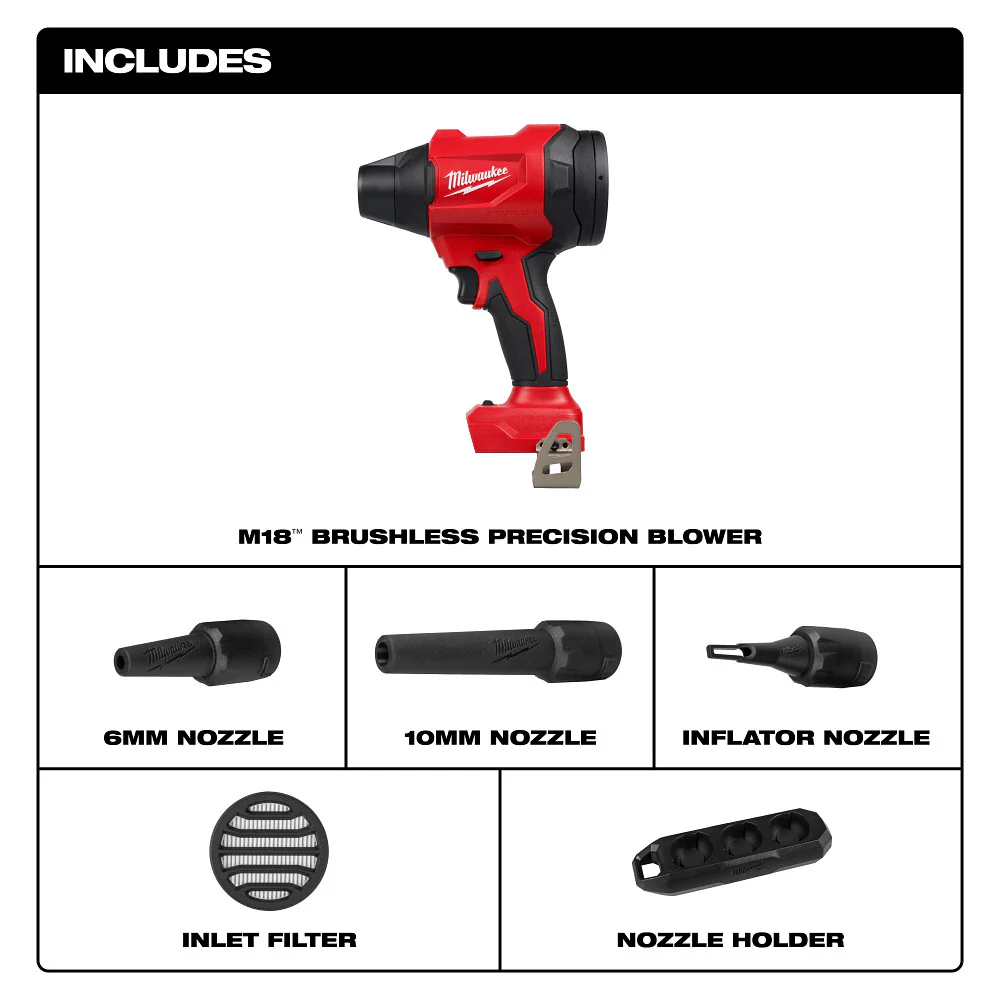 Milwaukee M18 Brushless Precision Blower - Tool Only - Image 2
