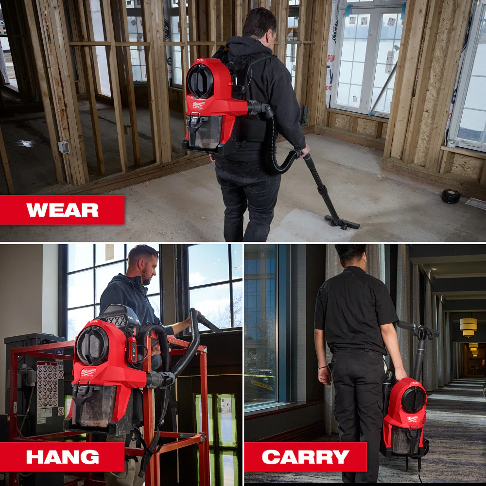 Milwaukee M18 FUEL 3-in-1 Backpack Vacuum - Image 8
