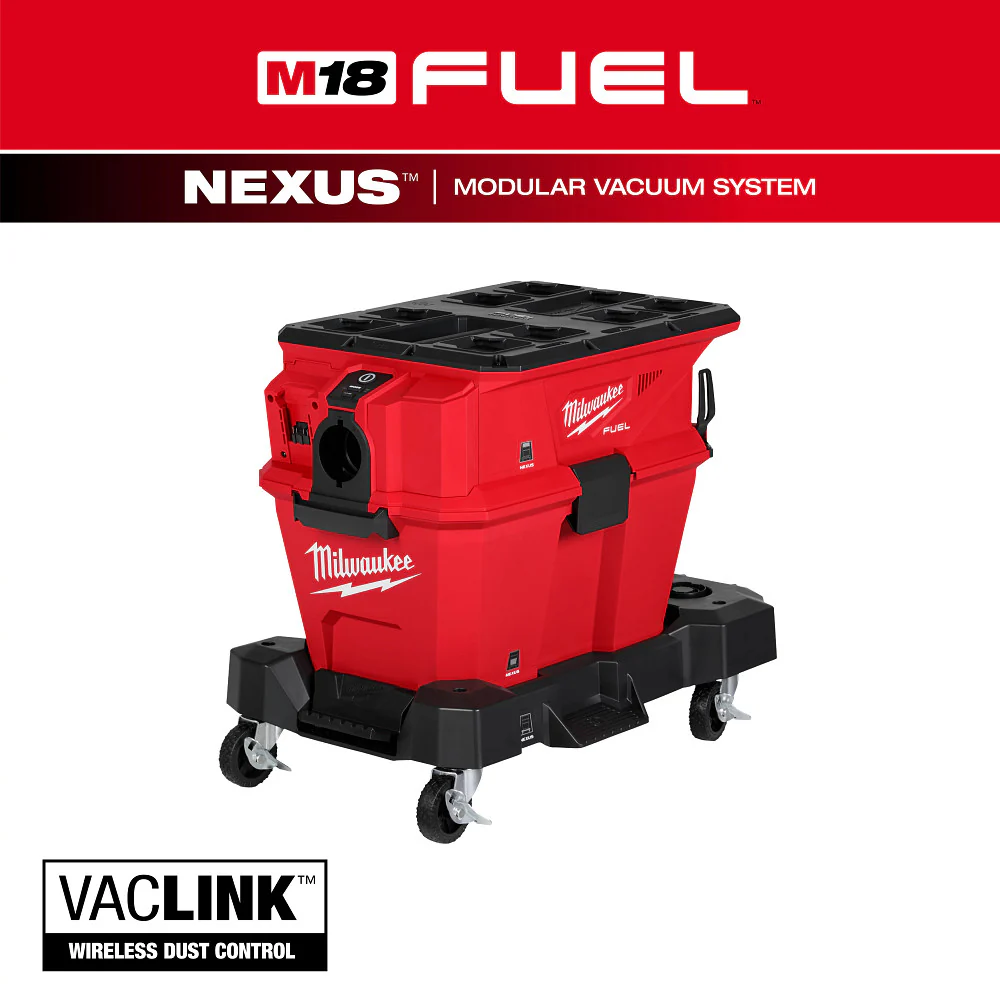 Milwaukee M18 FUEL NEXUS 6 Gal Wet/Dry Vacuum w/ PACKOUT & VACLINK - Image 2